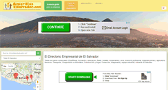 Desktop Screenshot of amarillaselsalvador.net
